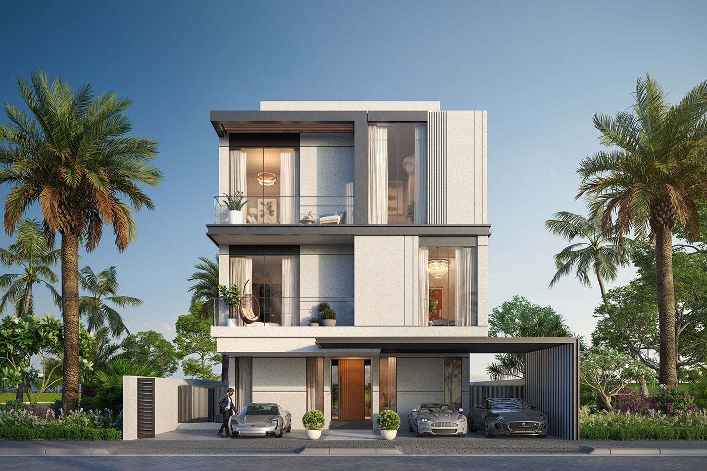 Villa renders are becoming more and more popular in the MENA region